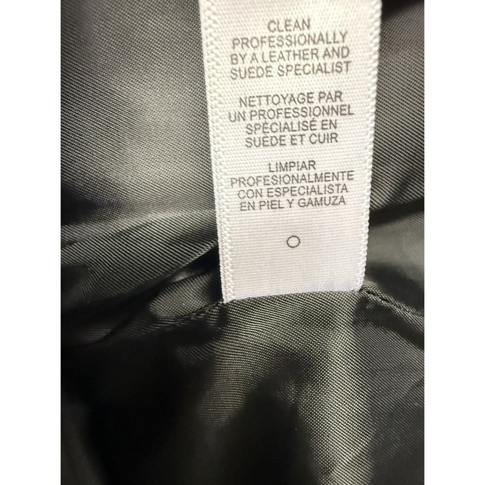 FRAME Atelier Green 100% Lamb Leather Trucker Jacket Snap Front Utility XS - Picture 11 of 12